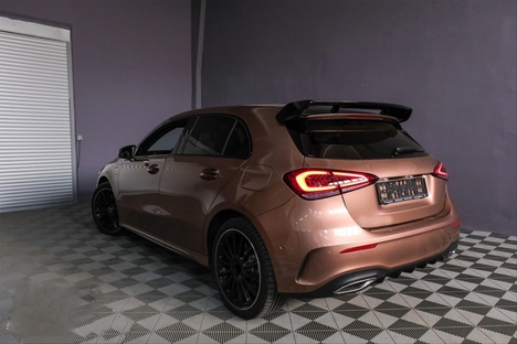 MERCEDES W177 2019+ IÇIN UYUMLU A45 SPOILER PIANO BLACK
